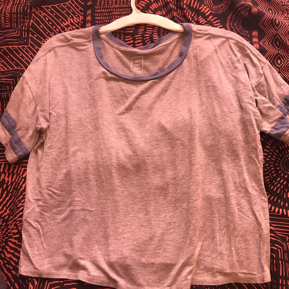 Soft, Blue and Gray Shirt